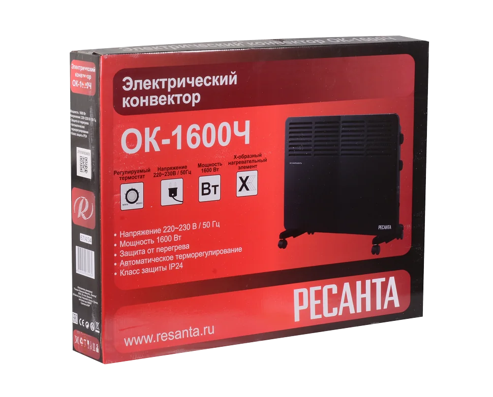 Конвектор Ресанта ОК-1600Ч