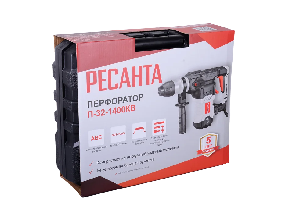 Перфоратор Ресанта П-32-1400КВ