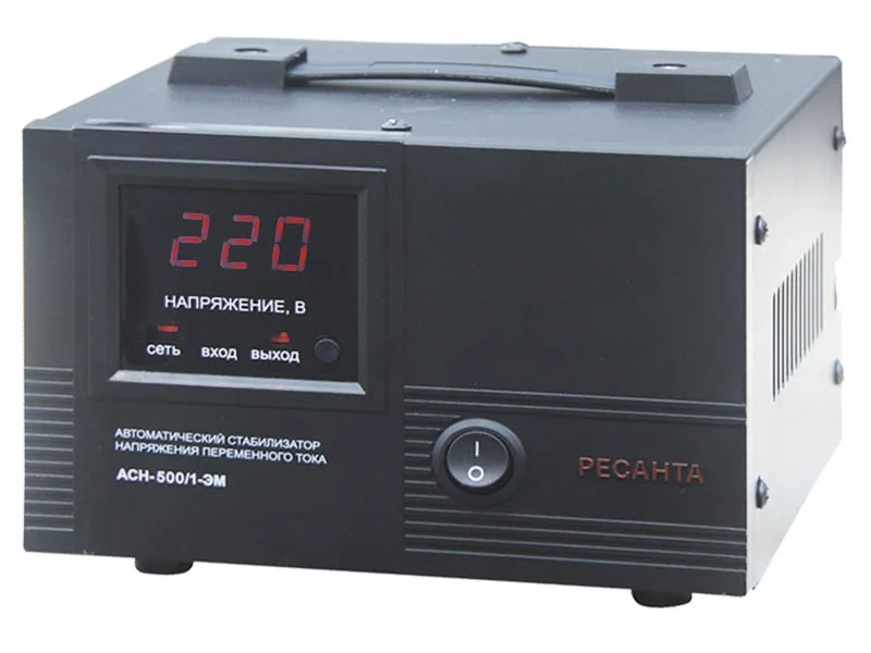 Стабилизатор напряжения Ресанта ACH-500 /1- ЭМ