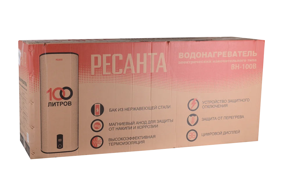 Водонагреватель накопительного типа Ресанта ВН-100В