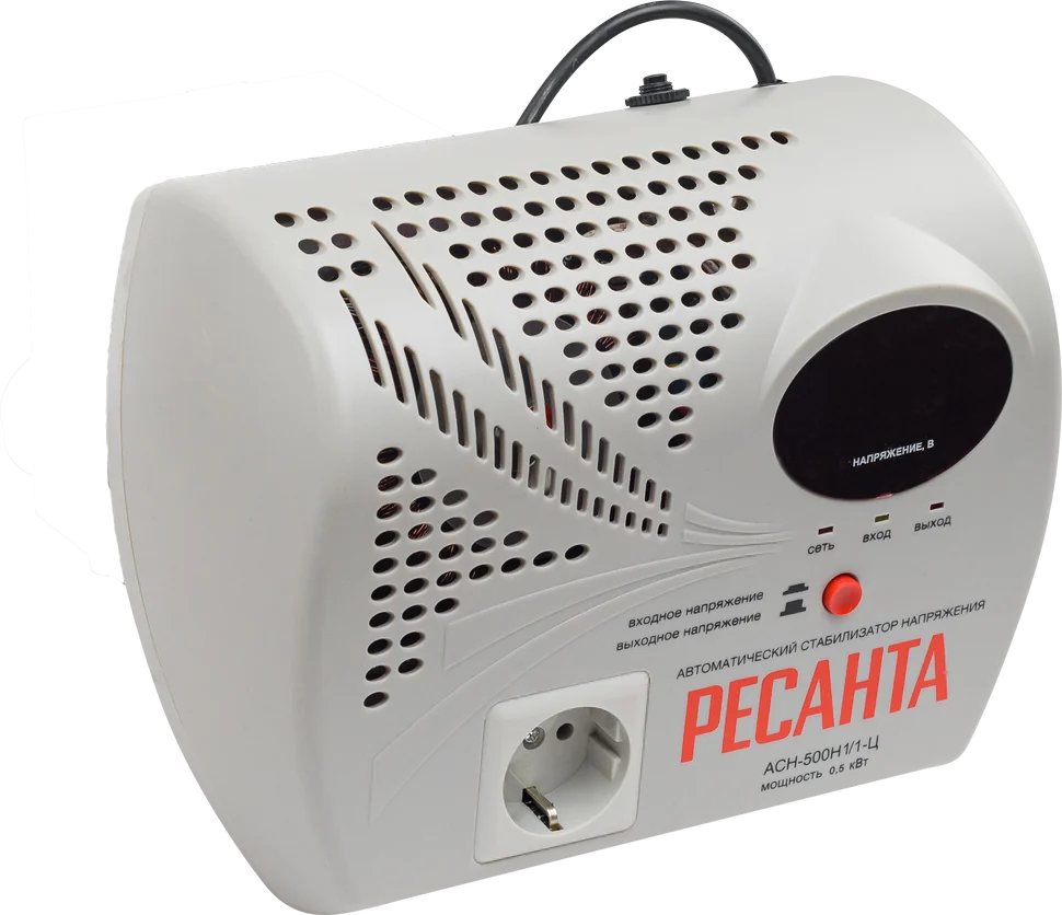 Стабилизатор напряжения Ресанта АСН - 500 Н/1-Ц