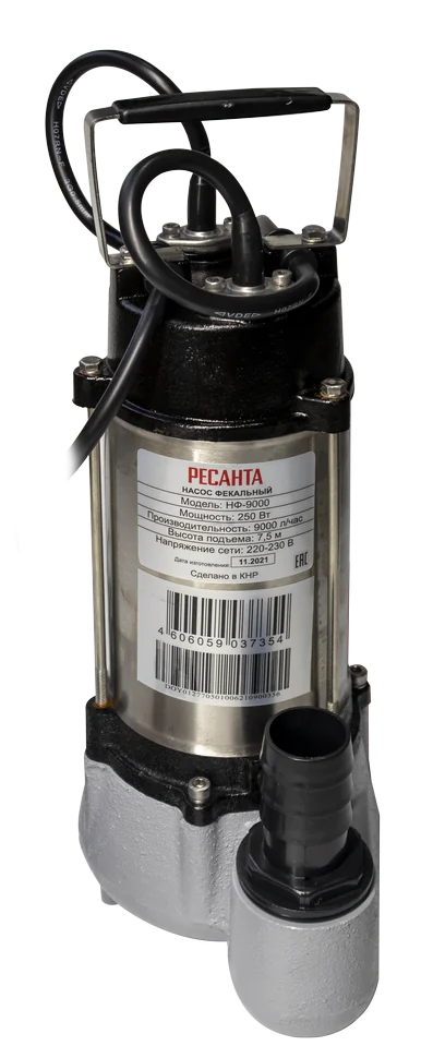 Фекальный насос Ресанта НФ-9000