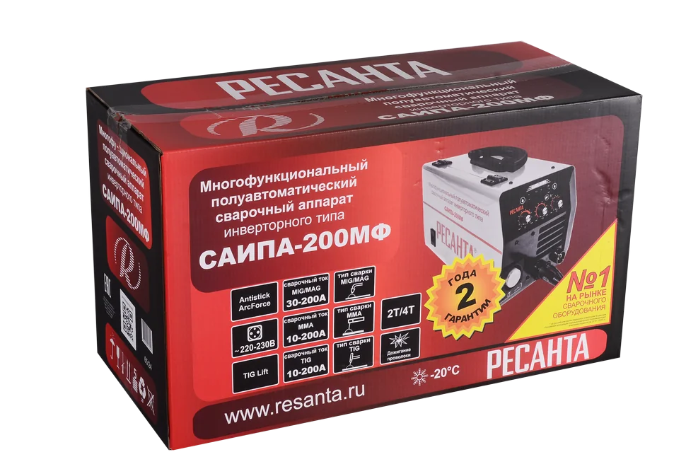 Полуавтомат сварочный Ресанта САИПА 190 МФ