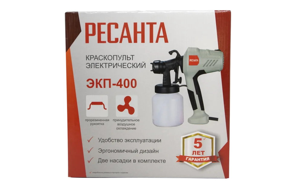 Электрический краскопульт Ресанта ЭКП-400