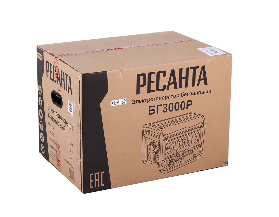 Бензиновый генератор Ресанта БГ 3000 Р