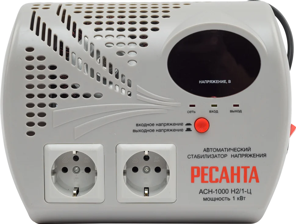 Стабилизатор напряжения Ресанта АСН-1 000 Н2/1-Ц