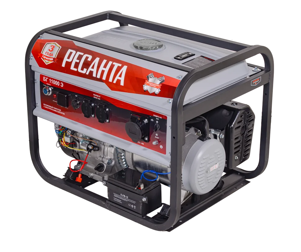 Бензиновый генератор Ресанта БГ11000Э