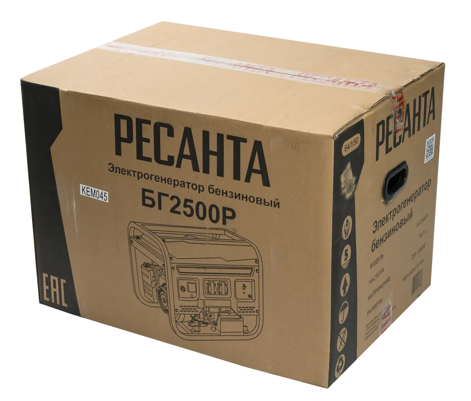 Бензиновый генератор Ресанта БГ 2500 Р