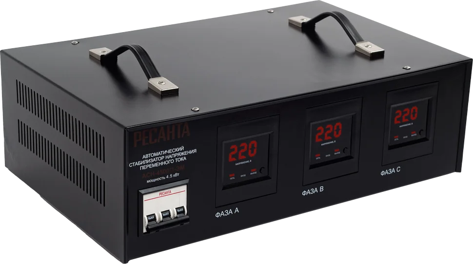 Стабилизатор напряжения Ресанта АСН-4500/3