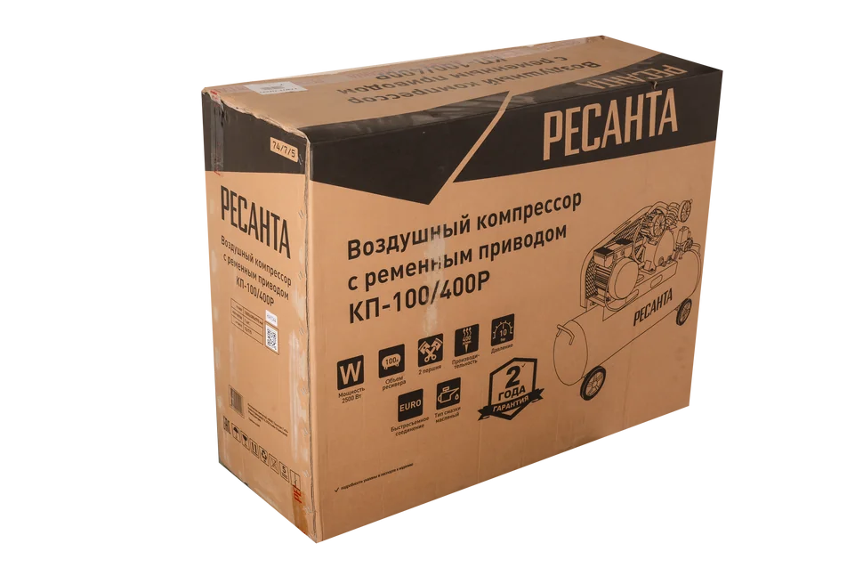 Компрессор Ресанта КП-100/400Р