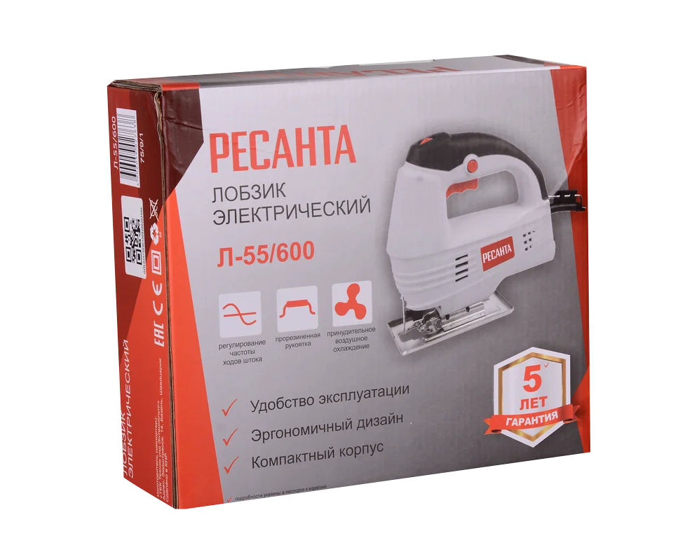Электрический лобзик Ресанта Л-55/600