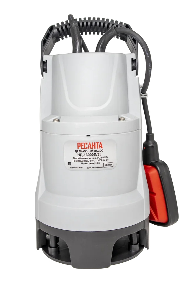 Дренажный насос Ресанта НД-13000П/35