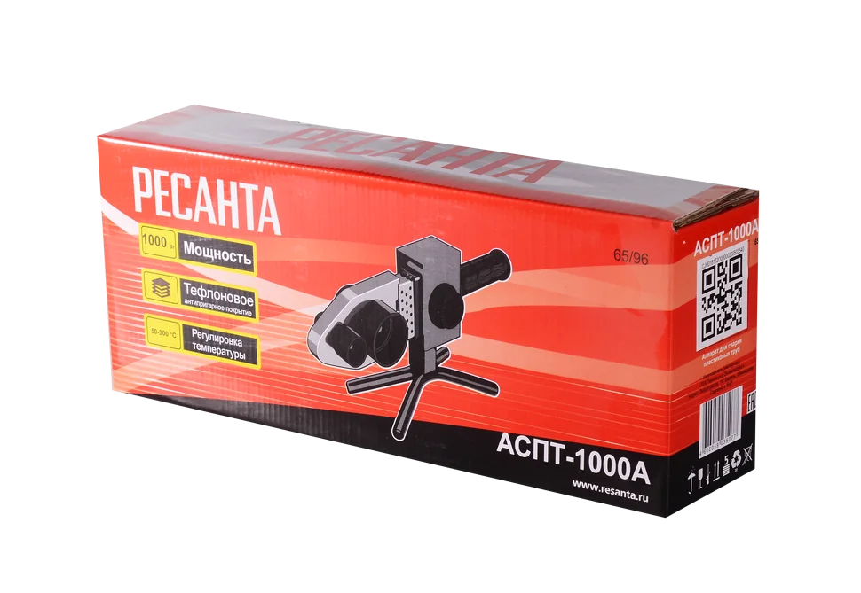 Аппарат для сварки пластиковых труб Ресанта АСПТ-1000А