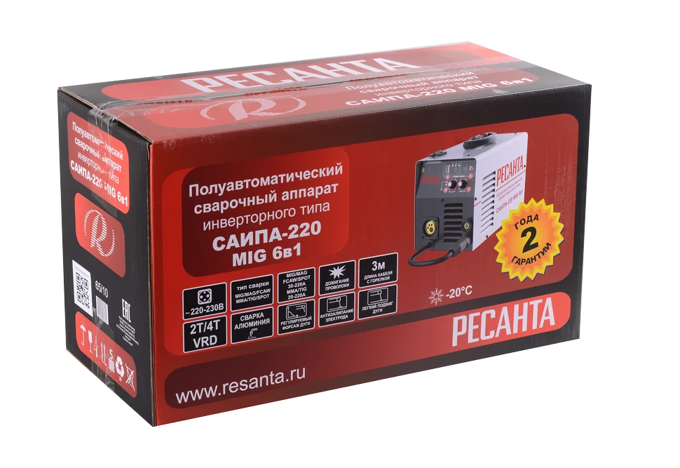 Полуавтомат сварочный Ресанта САИПА-220