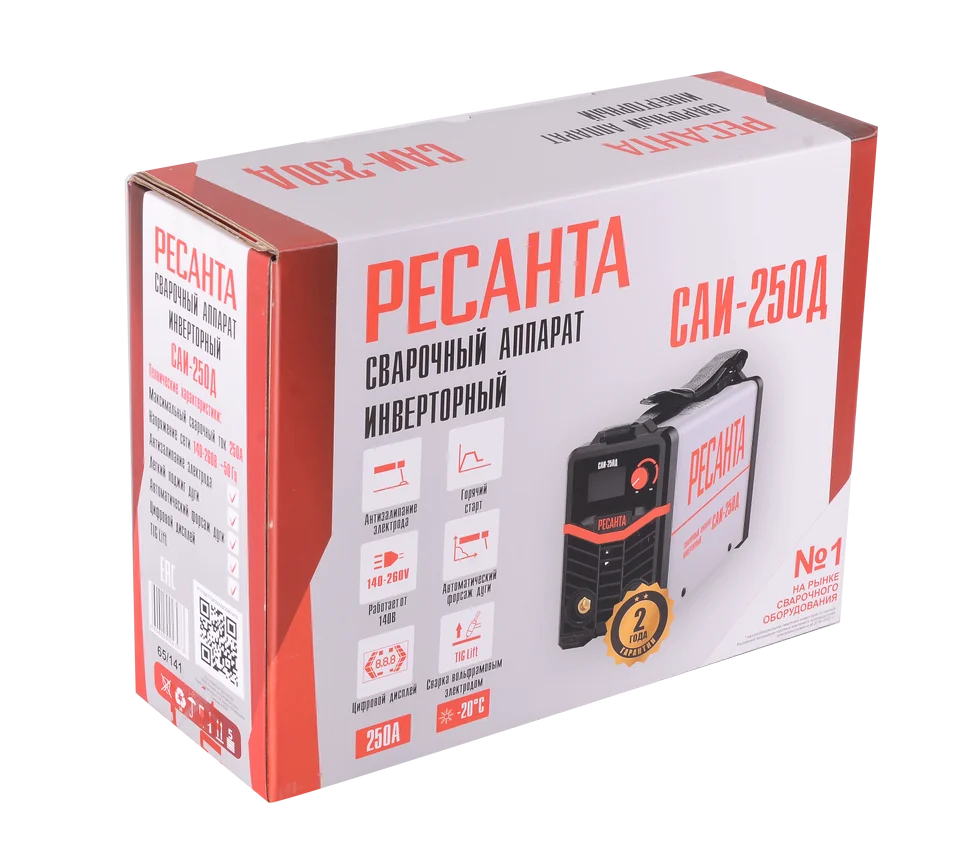 Сварочный инвертор Ресанта САИ-250Д